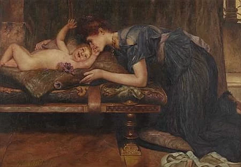John Collier - Cura materna